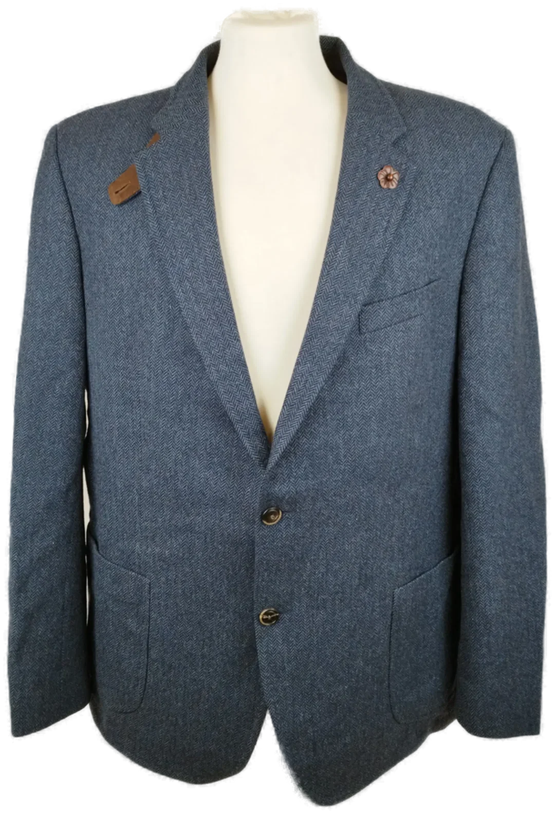 Qualitatives Windsor Sakko - Gr. 58 / 100% Wolle - Bild 1