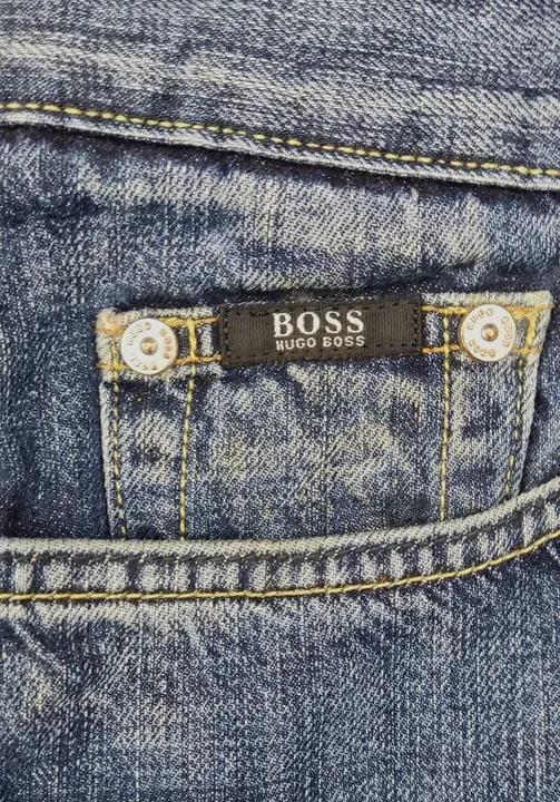 Boss Herren Jeans blau Gr. DE 36/32 - Bild 3