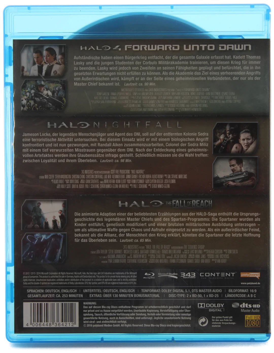 Blu ray "HALO – Triple Feature Collector’s" – Bild 2