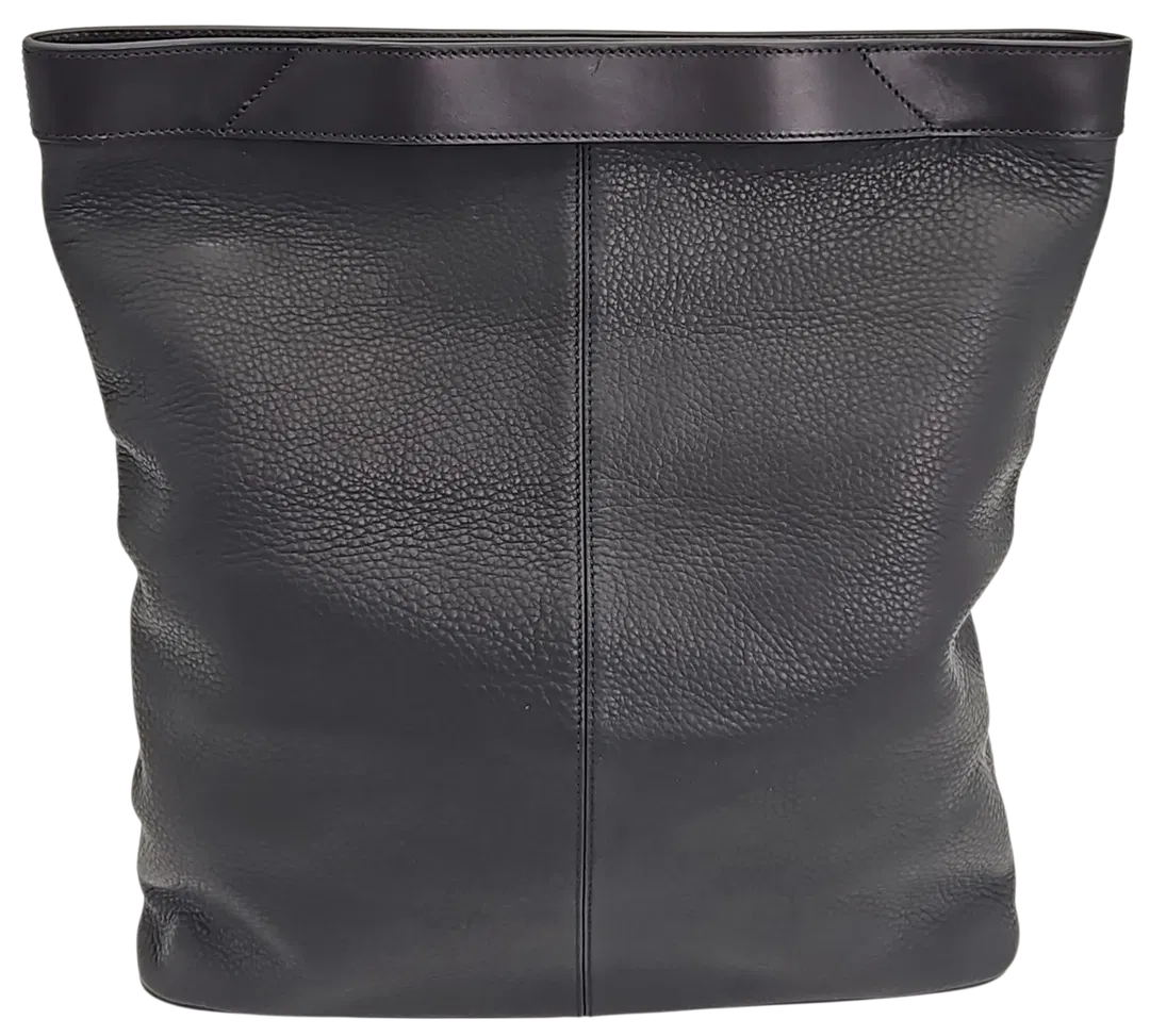 Max V. Koenig Damen Lederhandtasche/Clutch, schwarz - Bild 1