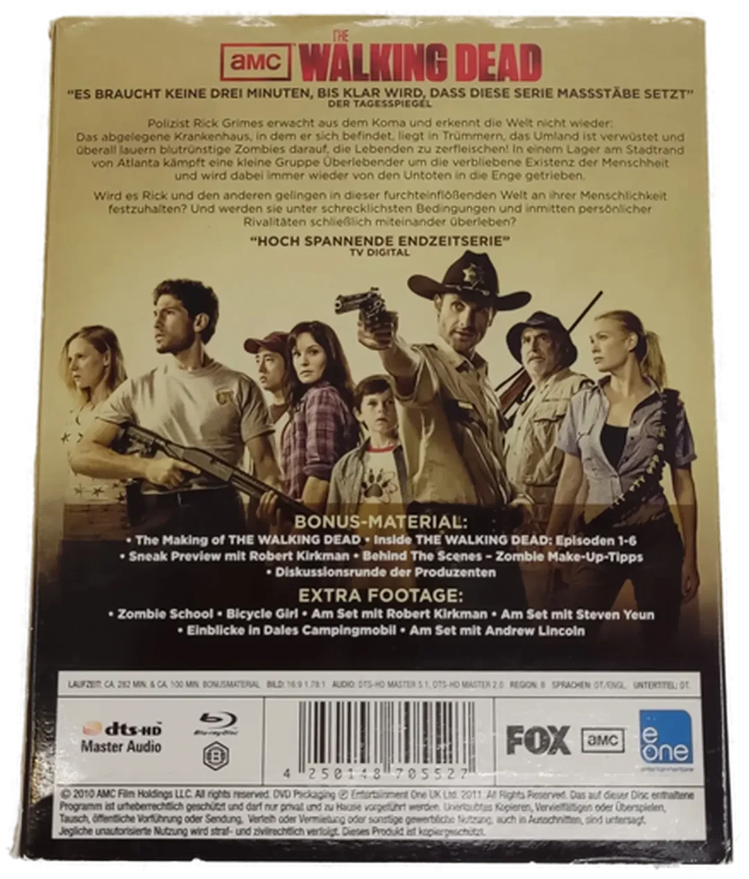 Blu-ray 2 Disc "The Walking Dead" Die 1. Staffel – Bild 4