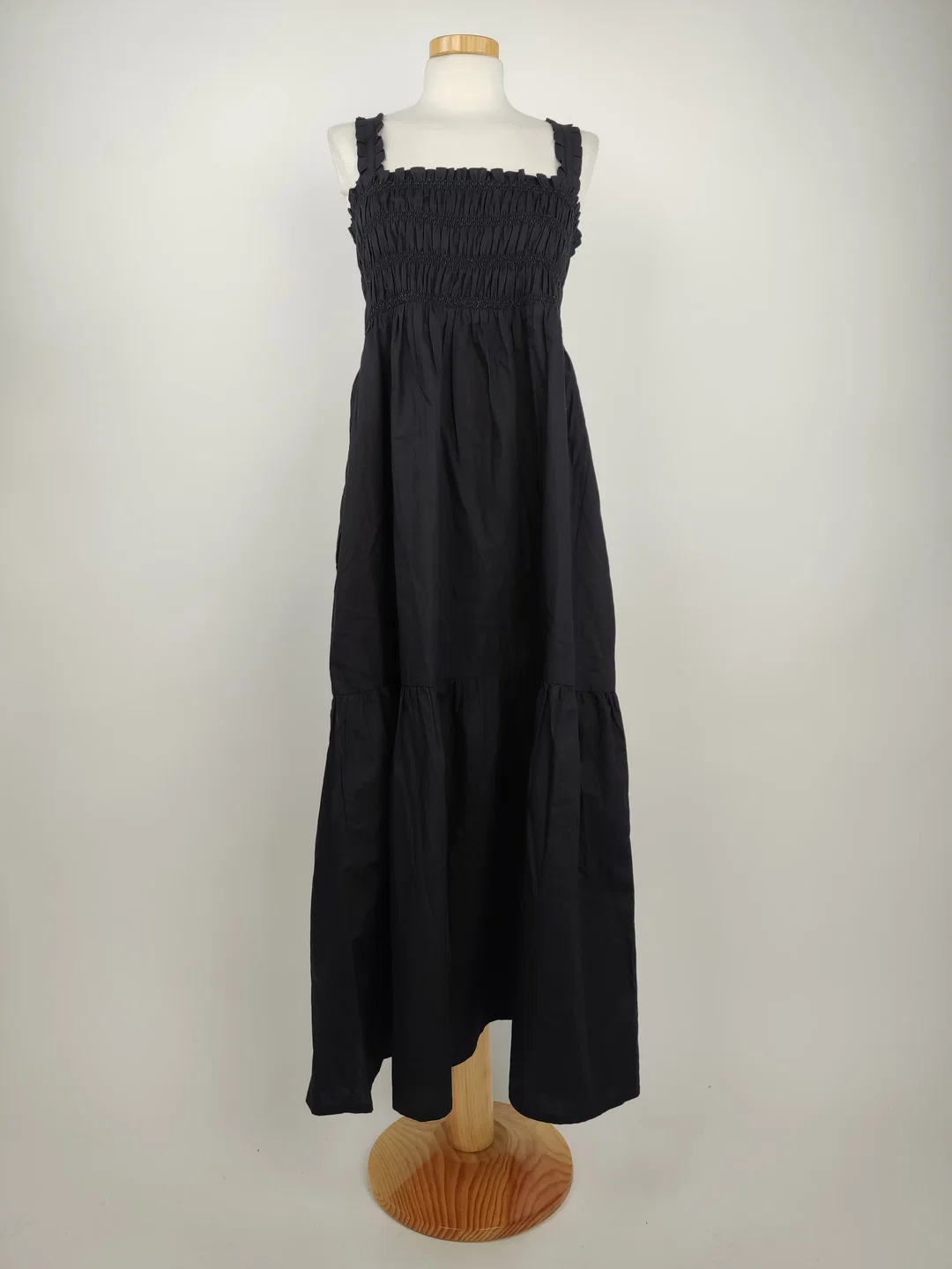 French Connection Damen Baumwollkleid schwarz - L / 40 – Bild 5