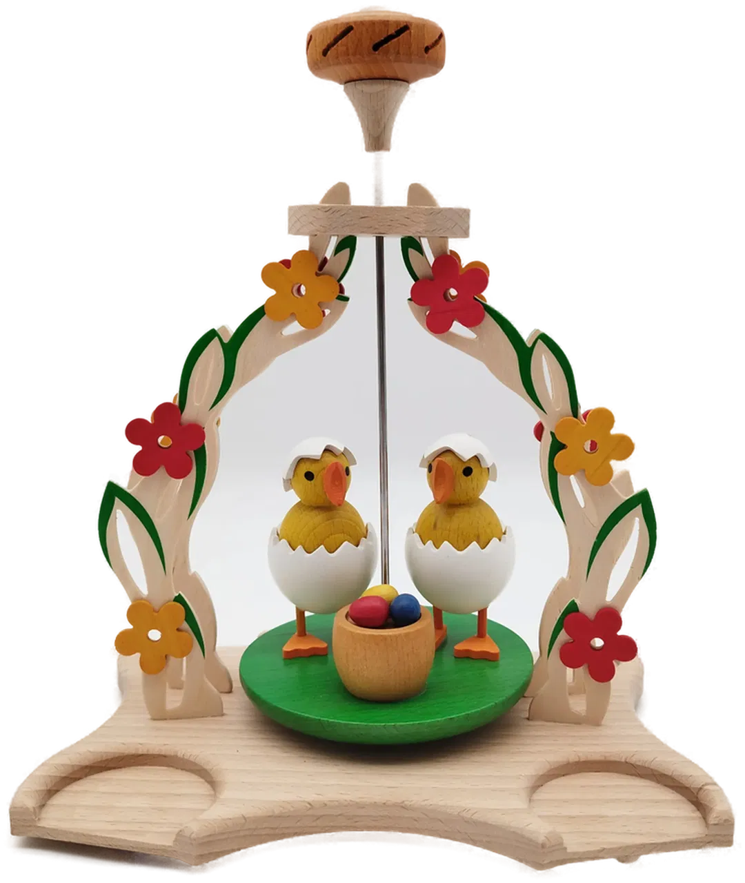 Charmante Osterdekoration mit Kerzenständern - ca. 23cm - Bild 1