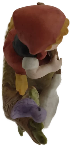 Figuren Mädchen mit Gitarre und Gans im Stil einer Hummel Figur Porzellan/Keramik  - Bild 5