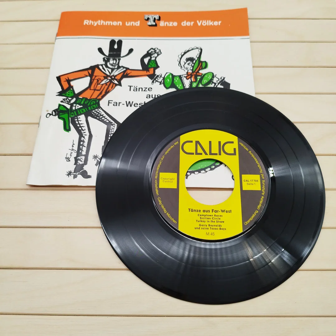 Rhythmen und Tänze der Völker, Tänze aus Far-West, Vinyl Single  – Bild 2