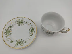 Porzellan Kaffeetasse und Untersetzer - Bild 2