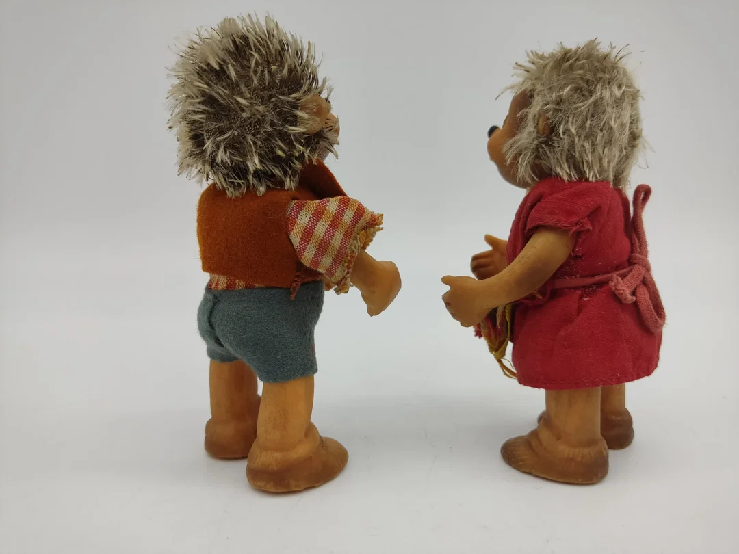Hör Zu Macki und Mucki Steiff Figur aus dem Jahr 1950 – Bild 3