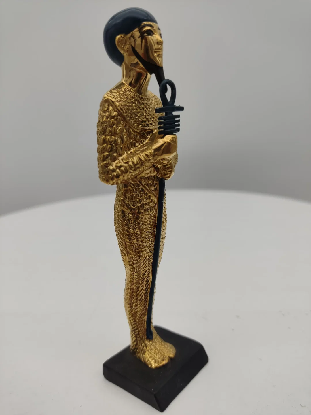 Goldener Ptah Porzellan & Zertifikat von Franklin Mint | Limitierte Rarität – Bild 6