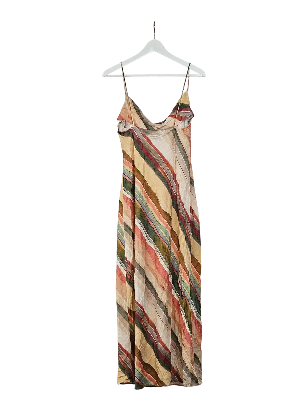 ZARA Damen Midi-Kleid, mehrfarbig - Gr. L / 40 – Bild 2