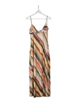 ZARA Damen Midi-Kleid, mehrfarbig - Gr. L / 40 – Vorschau 2