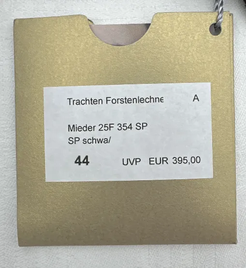 Mothwurf - Damen Trachtenmieder - Gr. 44 – Bild 4