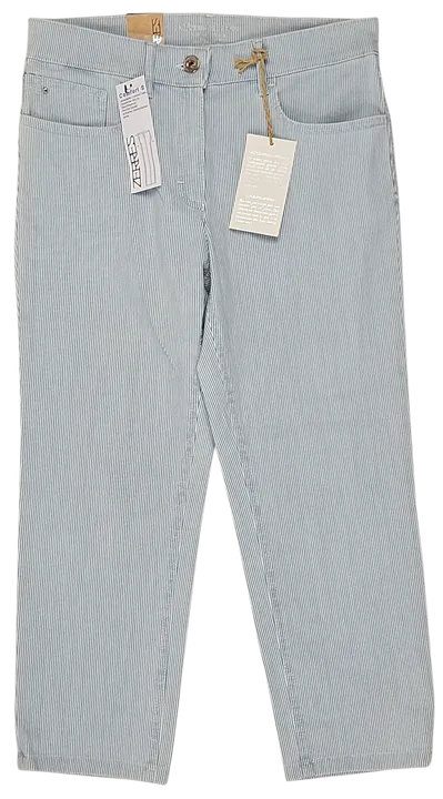 ZERRES Cora Damen Hose, balu/weiß - Gr. D 36 - Bild 1