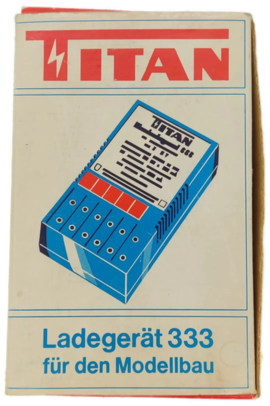 Titan Kleinladegerät 333 im original Karton mit Beschreibung - Bild 3