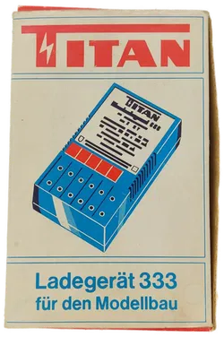 Titan Kleinladegerät 333 im original Karton mit Beschreibung - Bild 1