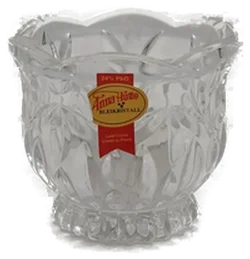 2 Bleikristall-Kerzenleuchter 7,5 cm  - Bild 2