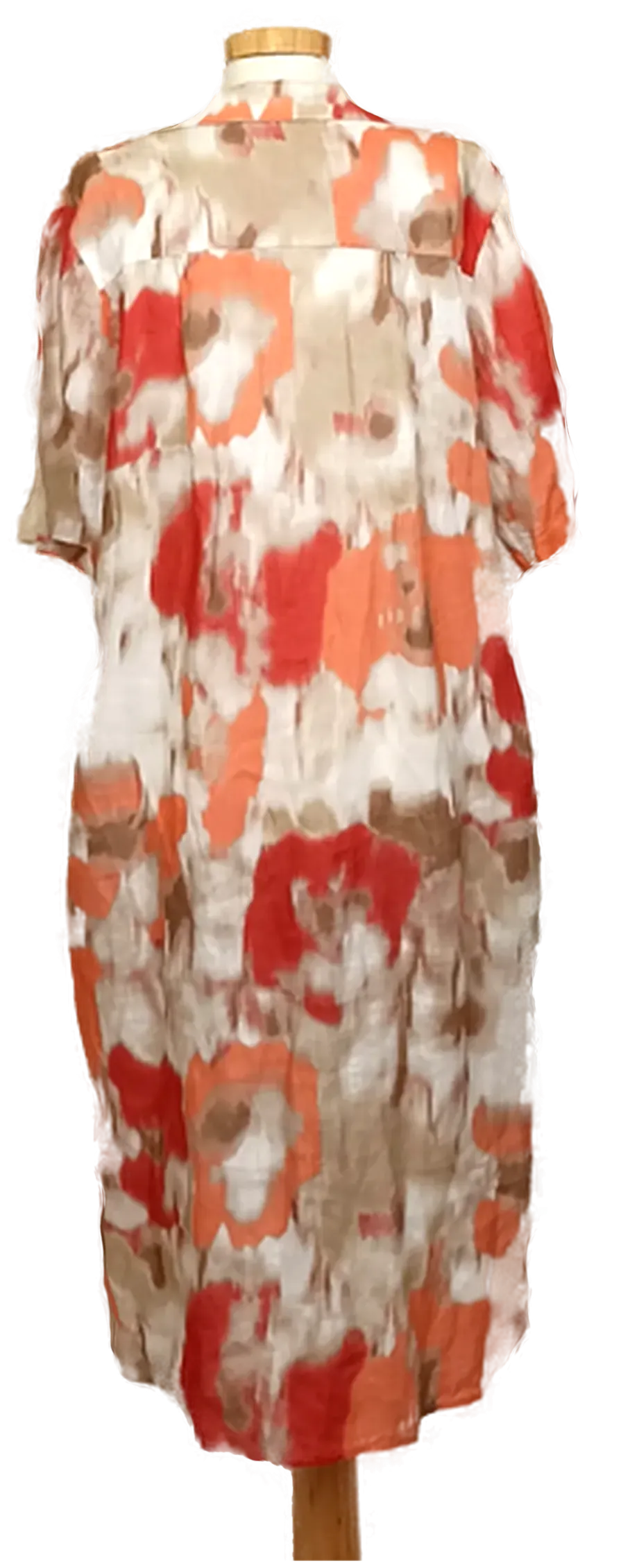 Kyra Midi-Hemdblusenkleid gemustert Gr. 42 – Bild 2