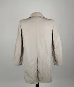 PERSERICO Grauer Mantel - 46, 59% Baumwolle, 36% Polyamidfaser, 5% Metallische Faser - Bild 3