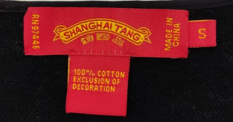 Shanghai Tang - Damen Langarmshirt Gr. S – Bild 4