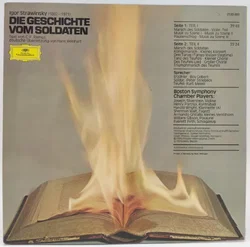 Vinyl LP - Igor Strawinsky - Die Geschichte vom Soldaten, Deutsche Übersetzung  - Bild 2