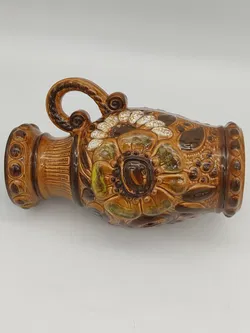 Vintage  Ton Vase aus den 80er - Bild 6