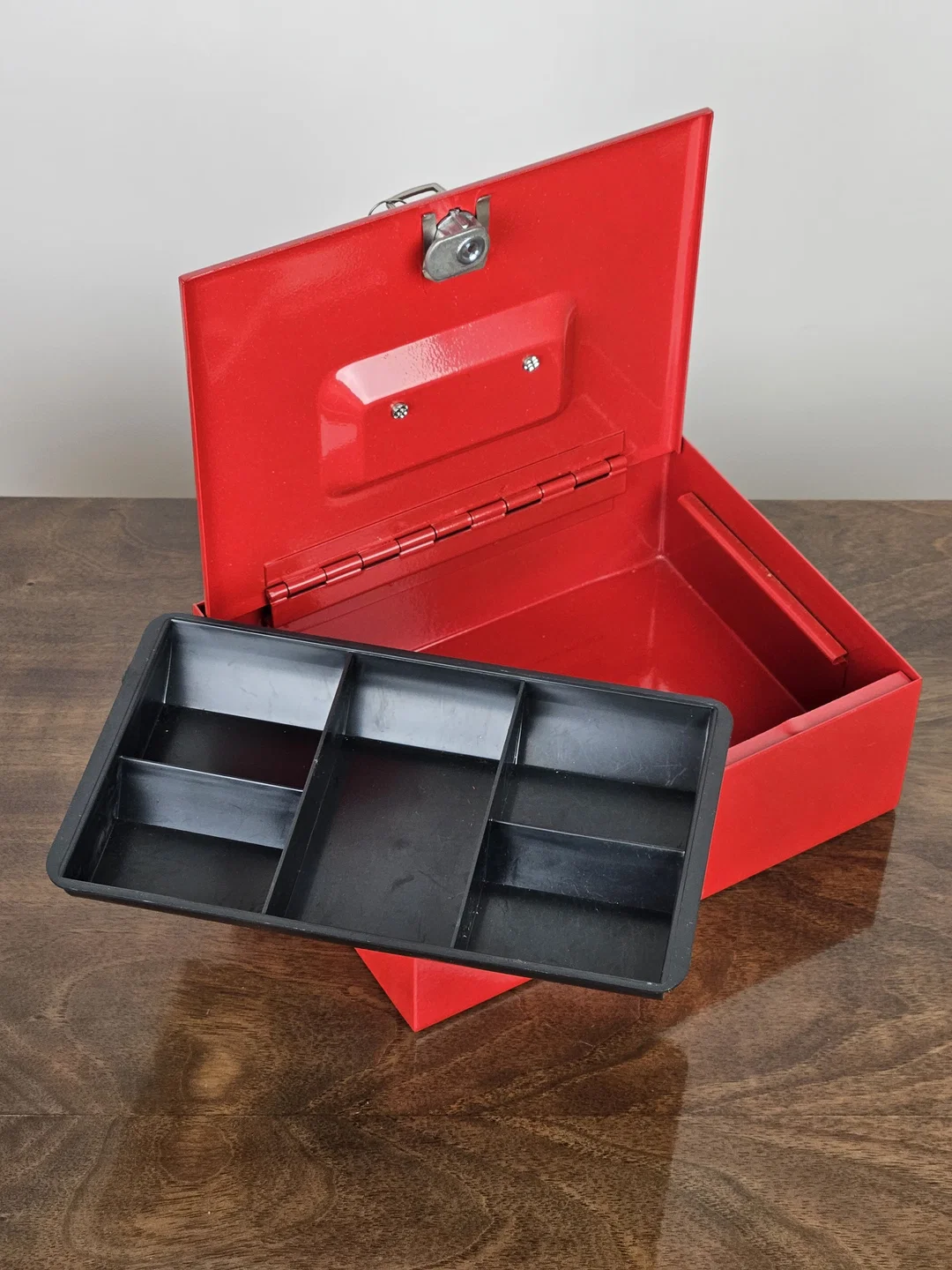 Handkassa aus Metall  – Bild 3