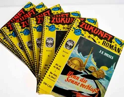 Vintage Pulp Fiction: SF: Zukunft-Roman – 6 Hefte (Oase Verlag) Nr. 6, 7, 13, 14, 15, 19 - Bild 2