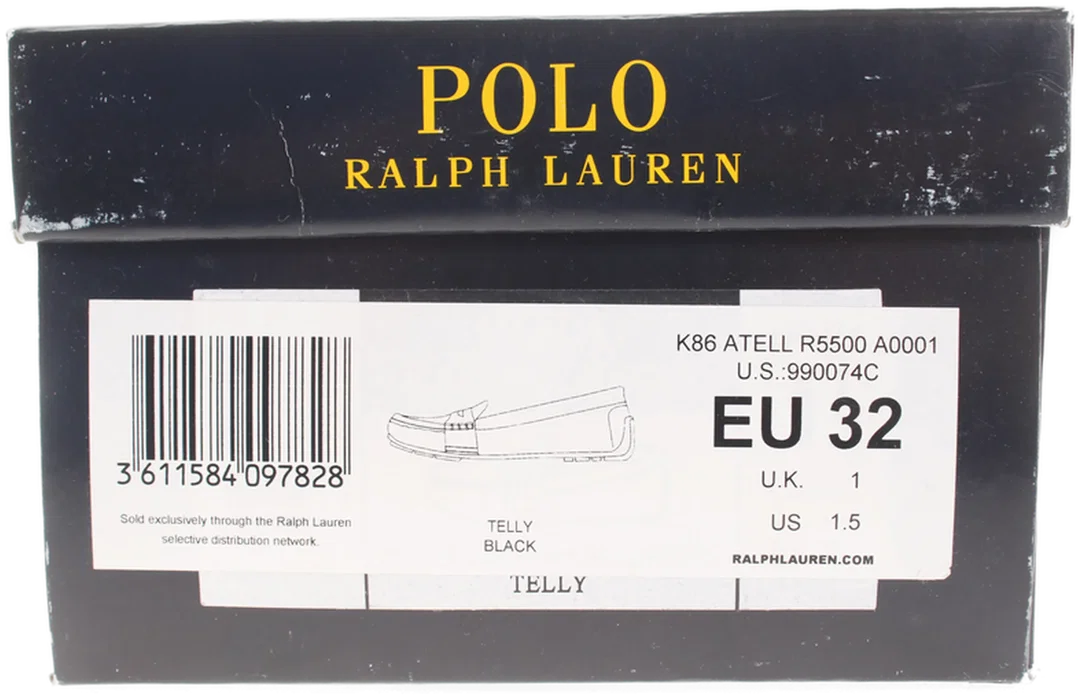 Polo Ralph Lauren Loafer „Telly“ – Schwarz – Größe 32- inkl.Originalkarton – Bild 4