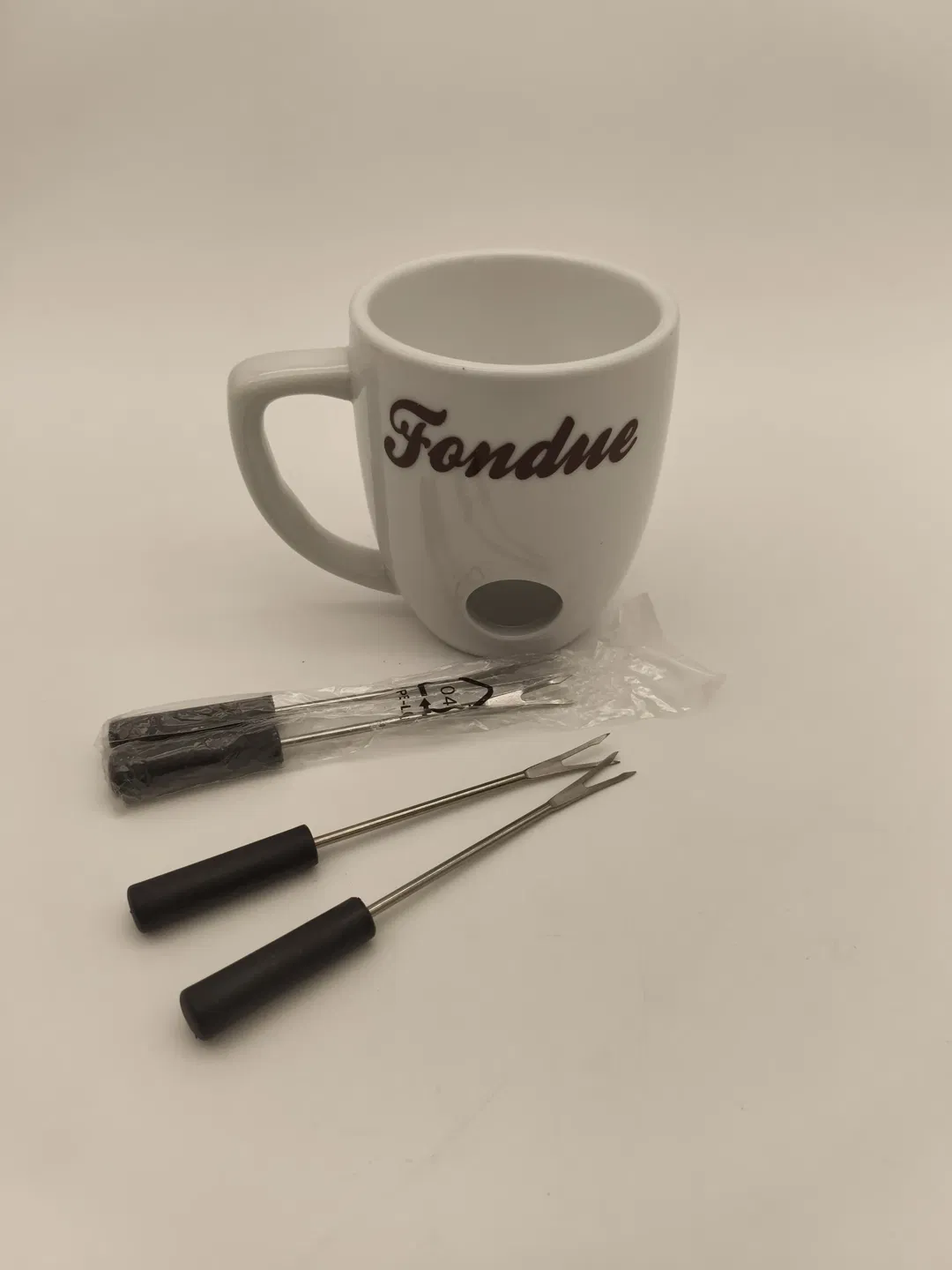 Schokofonduetasse mit 6 Gabeln - Bild 1