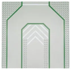 LEGO Grundplatte mit Straße 32 x 32 Noppen grau - Bild 1