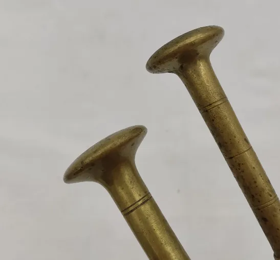 Vintage - Messing Stößel - 2 Stück – Bild 3