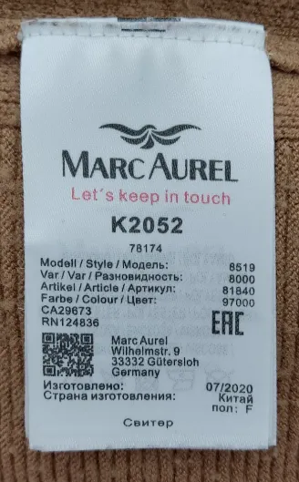 Marc Aurel - Damen Pullover Gr. 38 – Bild 5