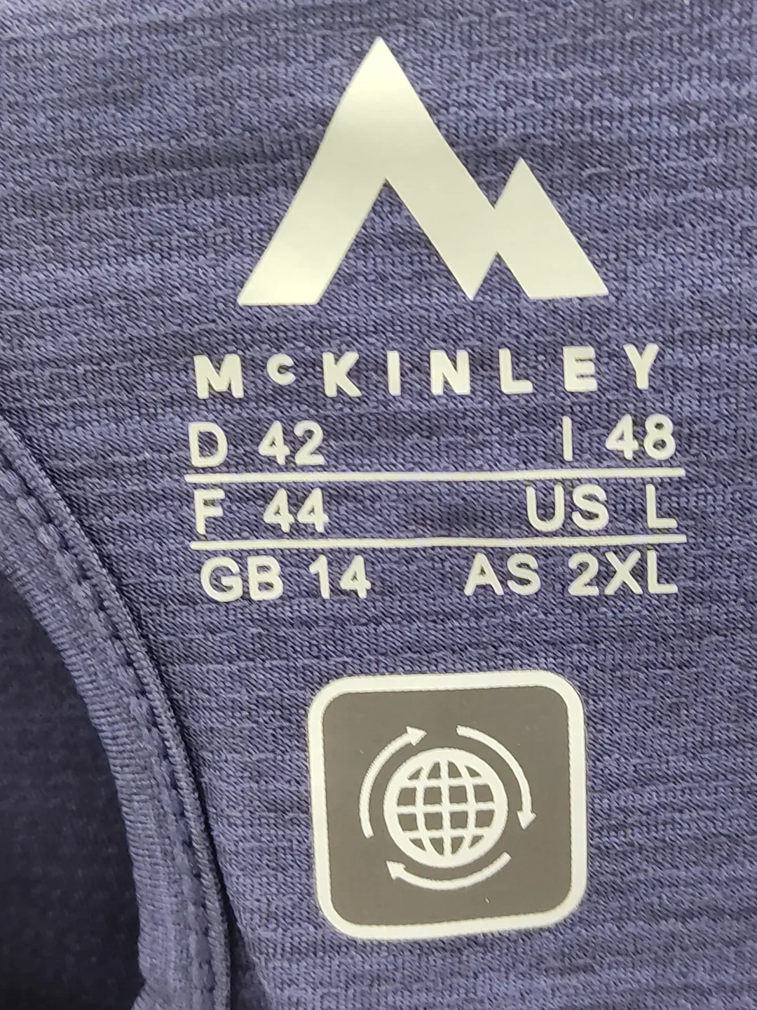 McKINLEY Damen Outdoor T-Shirt XL Bedruckt | Sportlich Elegant – Bild 6