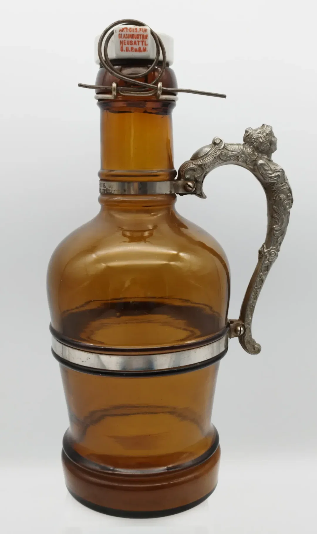 Antike Glas-Bierkrug/Biersiphon | Zeitreisender Fund - Bild 2