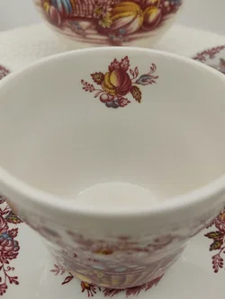 Royal Tudor 'Fruits & Flowers Kaffee- und Teeservice Keramik | Englischer Schatz - Bild 18
