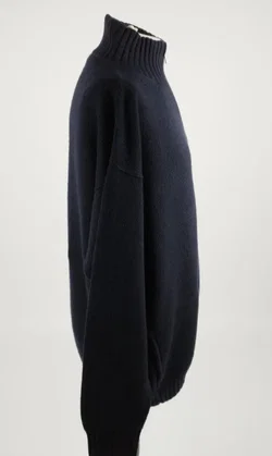 Loro Piana Pullover mit Reißverschluss - Größe 54 / 100% Kaschmir - Bild 2