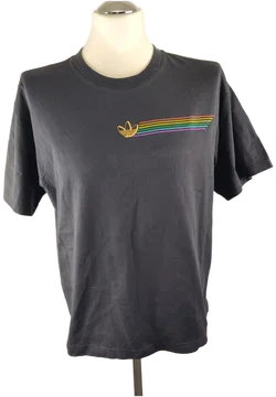 T-Shirt Adidas Unifarben Herren Größe 50 Baumwolle | Casual-Liebling - Bild 1
