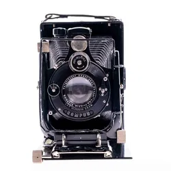 VOIGTLÄNDER Compur Vintage Analoge Plattenkamera (6 x 9) mit Anastigmat Skopar 1:4,5/13,5cm-Objektiv - Bild 3