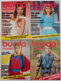 Burda Modezeitschrift 10 Hefte 1982 - Bild 2