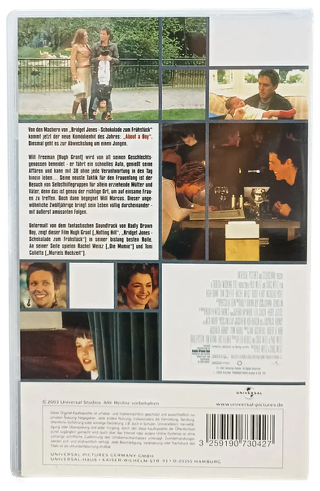 VHS "About a Boy oder Der Tag der toten Ente" – Bild 2