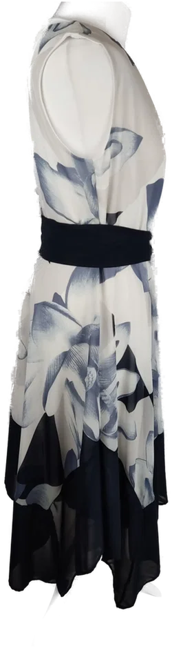 Damen Midikleid Bodyflirt Geblümt Gr. 38 | Einmaliges Sommerstück - Bild 2