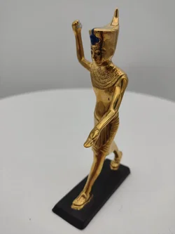 Goldene Harpooner Porzellan & Zertifikat von Franklin Mint | Mit abgebrochenen Speer - Bild 5