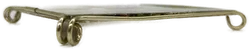 Topfuntersetzer mit Fliese Metallrahmengestell in Messingoptik - Bild 2