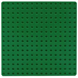 LEGO Grundplatte 13 x 13 cm grün - Bild 2