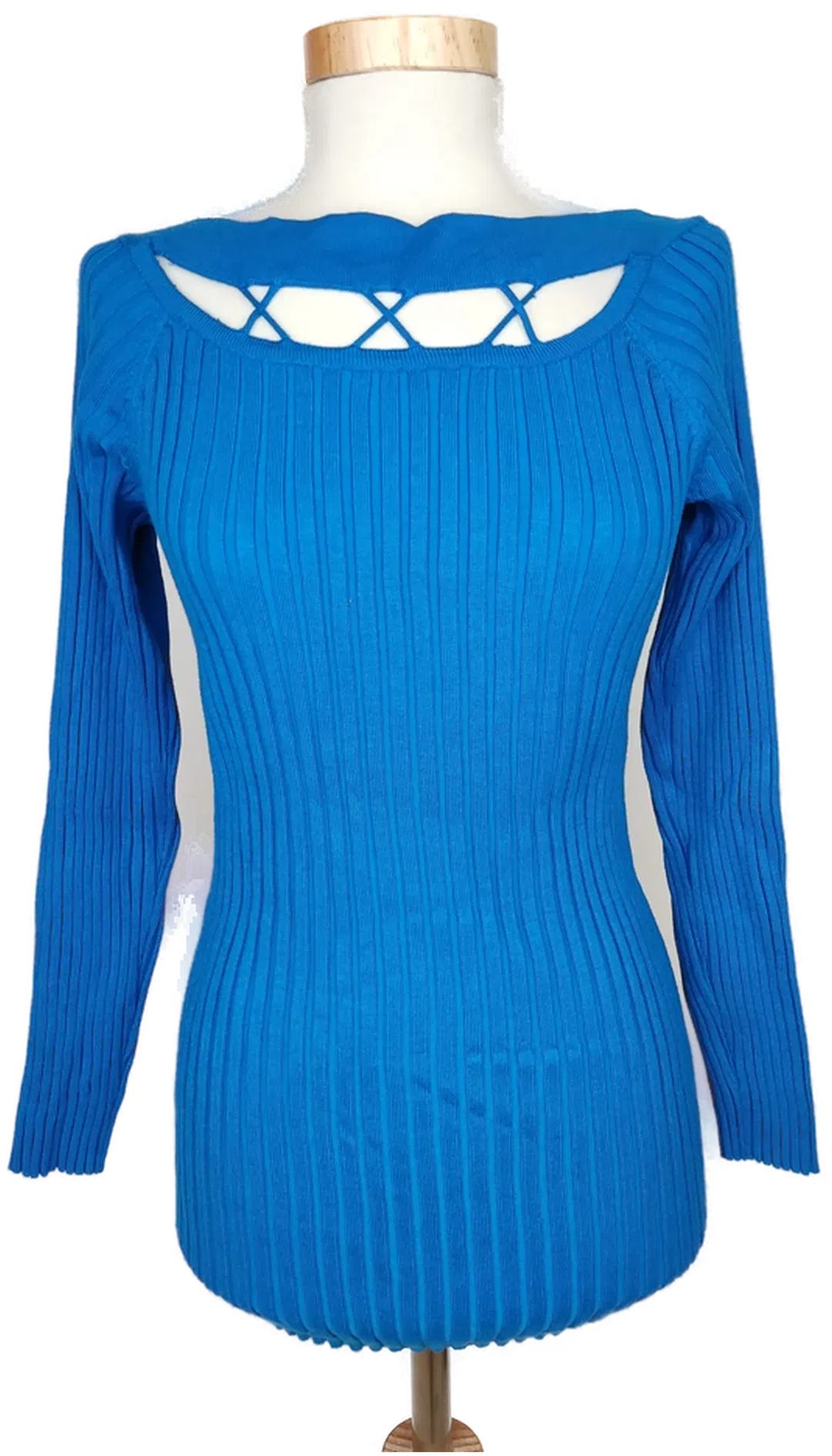 Bodyflirt Damen Strickpullover blau - L/40/42 - Bild 1