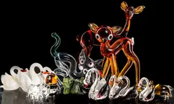 Setzkasten Figuren Konvolut Glas Stein 20 Stück  - Bild 2
