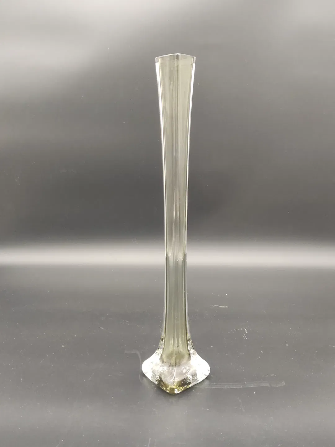 Blumenvase transparent aus Glas 39cm hoch - Bild 4