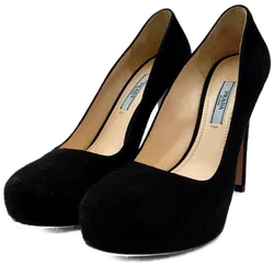 Prada Damen Pumps schwarz Gr. 37 1/2 - Bild 2