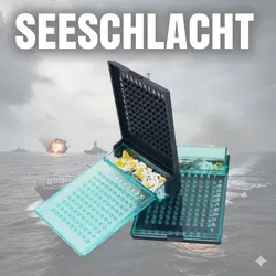 Piatnik Reisespiel „Seeschlacht“ – Schiffe versenken, kompakt für unterwegs - Bild 2