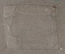 H&M Herren T-Shirt braun mit Aufdruck - Gr. S - Bild 3