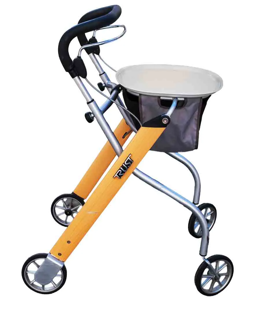 Trust Rollator zusammenklappbar mit Korb & Tablett - Bild 4